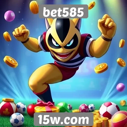 Variedade de jogos disponíveis no site Bet585
