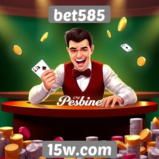 bet585 apresenta novos jogos de cassino ao vivo